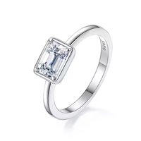 Ringe Gaurosa Dame Fantasy in Silber Moissanite MSR22052403 - MSR22052403